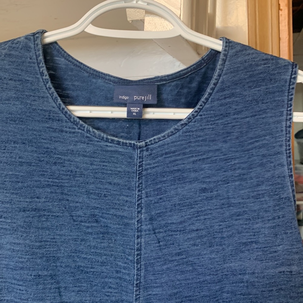 Jjill sleeveless tunic